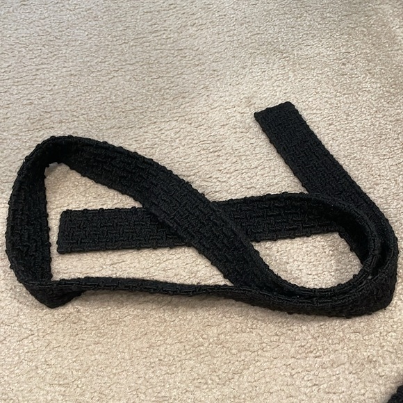 Calvin Klein women size 6 black jacket with belt - Picture 9 of 9